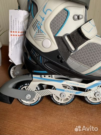 Ролики oxelo fit 5 (новые) размер 40