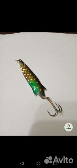 Блесна колебалки 45-75мм /6.5-17гр.(10шт.)