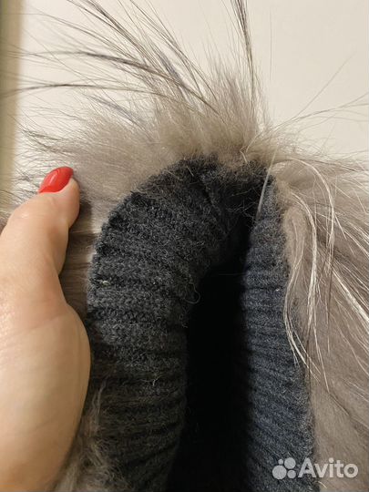 Шапка из песца