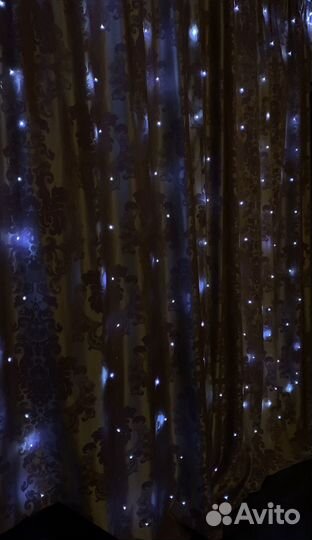 Гирлянда штора