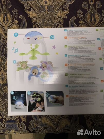 Мобиль на кроватку fisher price