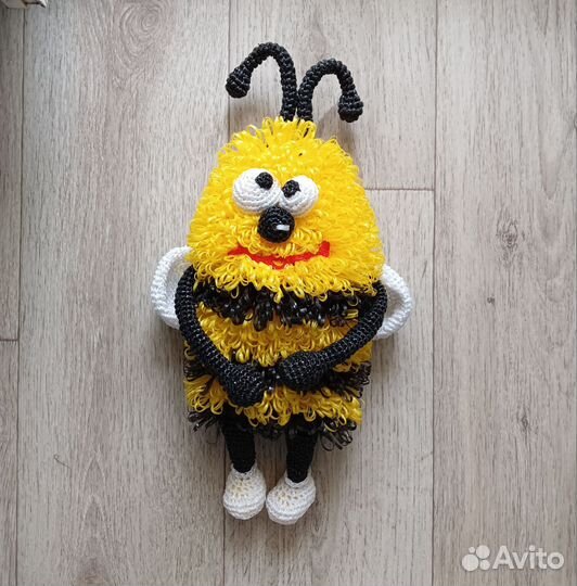 Мочалка игрушка - шмель Жоржик