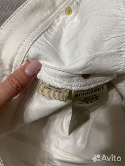 Джинсы burberry brit skinny