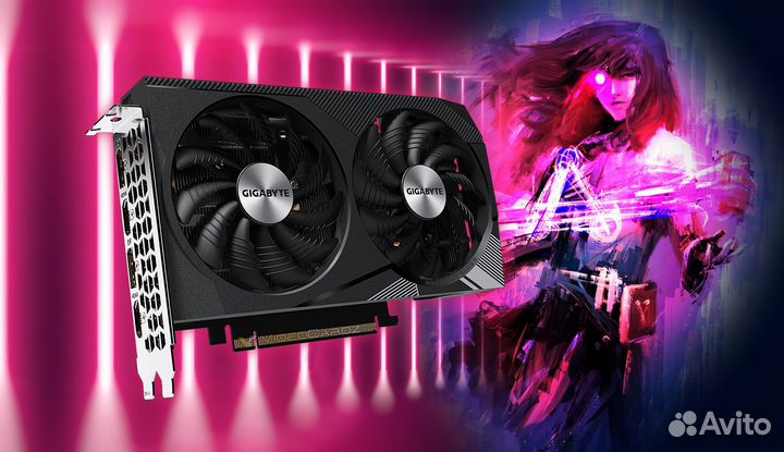 Видеокарта gigabyte Intel Arc A310 4GB DDR6