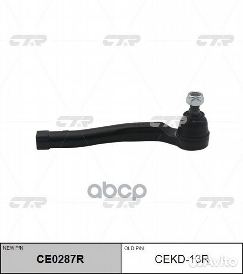 Наконечник рулевой тяги правый cekd13R CTR