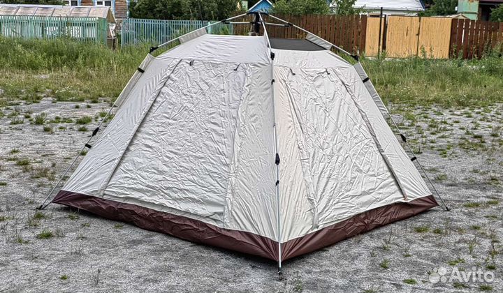 Летняя палатка автомат 240-240 с полом