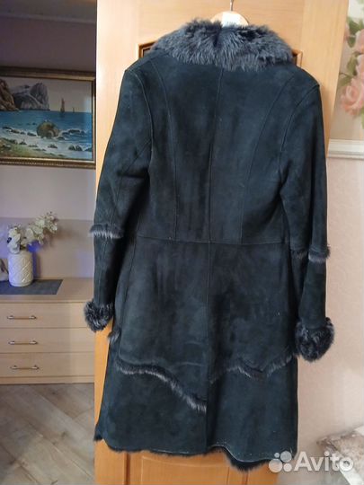 Дубленка натуральная женская р.