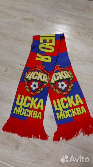 Мужской шарф для фанатов цска