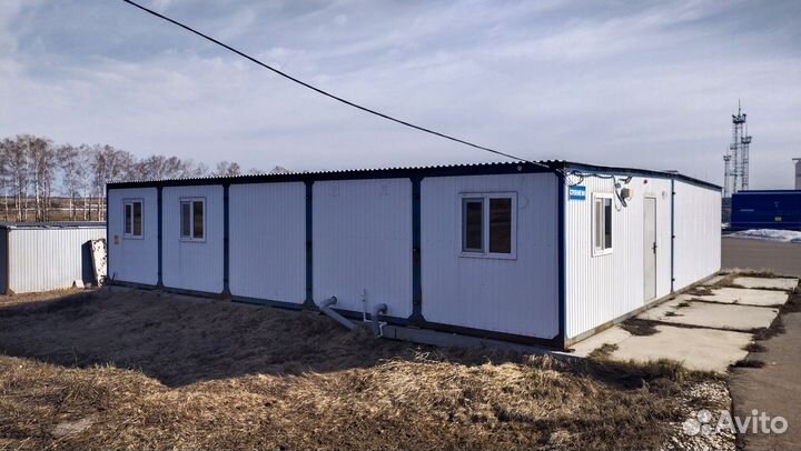 Бытовка, панельно-модульное здание