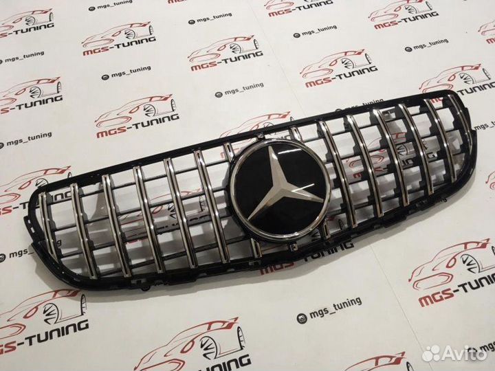 Решетка Mercedes GLC Без камеры Дистроник