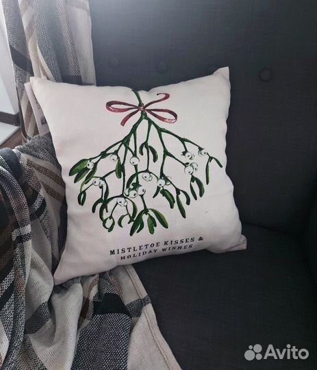 Чехол на подушку hm home h&m home zara наволочка