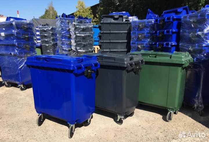 Контейнер мусорный для сбора мусора И отходов 770