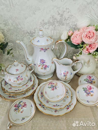 Сервиз чайный фарфор Германия