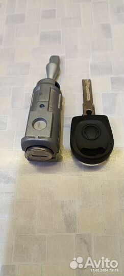 Личинка замка двери skoda rapid, vw polo