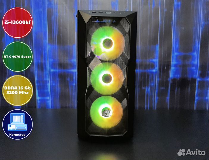 Игровая станция i5-RTX4070SUP-16DDR4-SWC402356-B760