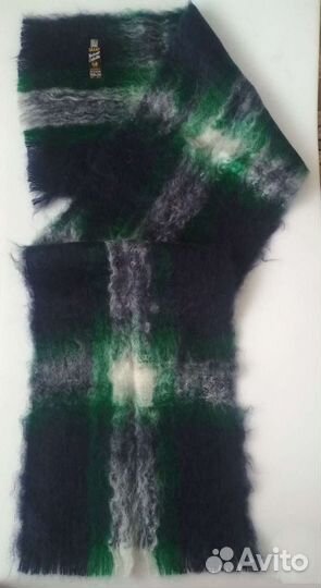 Шарф мохеровый мужской новый