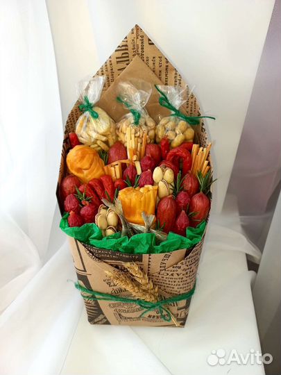 Мужской букет съедобный