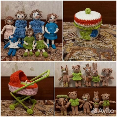 Амигуруми вязаные из ниток