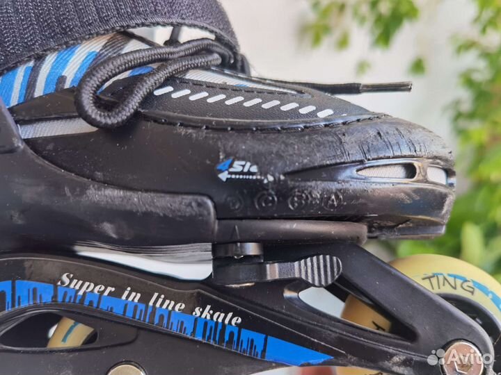 Роликовые коньки детские раздвижные