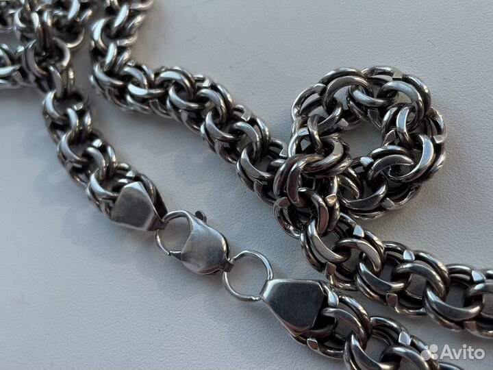 Серебряная цепь бисмарк 100гр