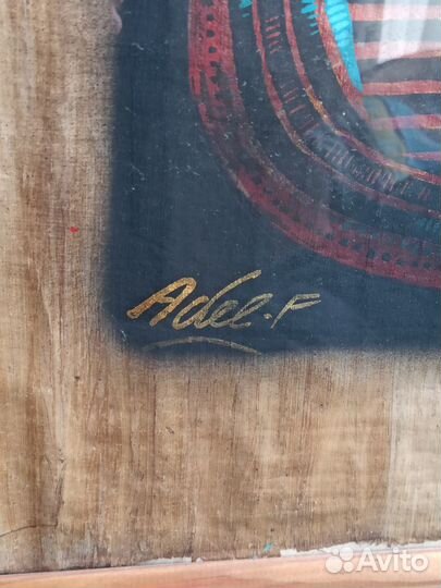 Полотно картины из Египта