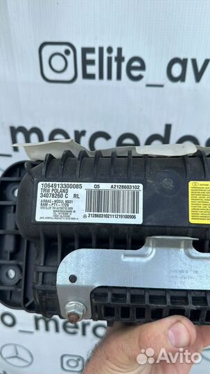 Подушка безопасности Mercedes W212