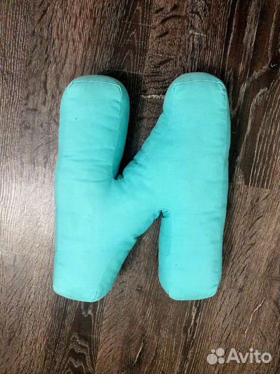 Буквы подушки