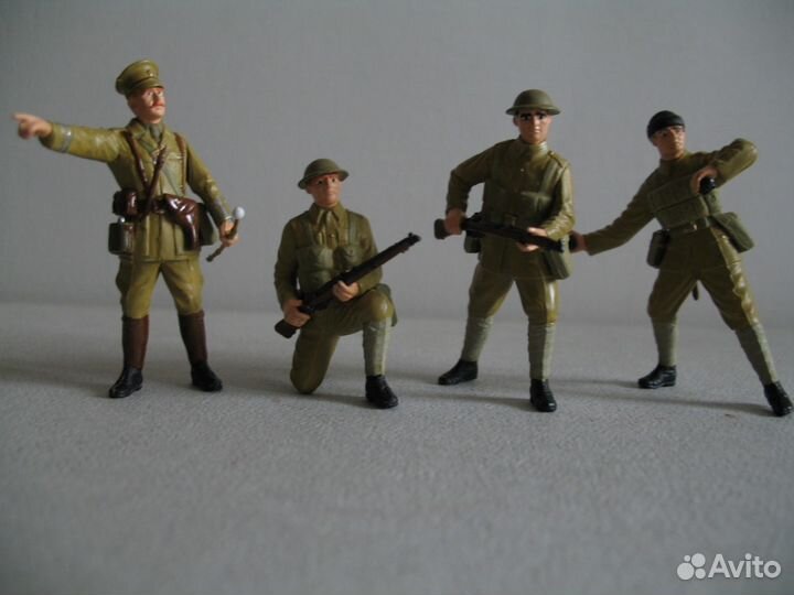 Британская пехота (1914-1918) (4 фигуры)