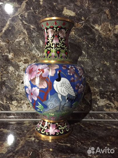 Ваза клуазоне