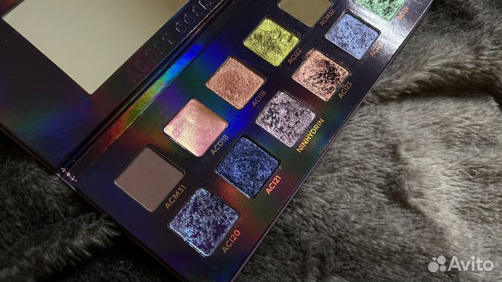 Палетка теней Adept cosmetics ninhydrin