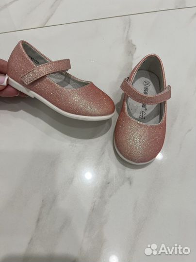 Туфли для девочки 21 размер