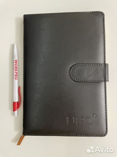 Кожаный ежедневник без дат