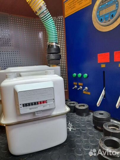 Поверка счетчиков газа,воды,тепловых узлов,сигнали