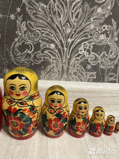 Матрешка СССР большая