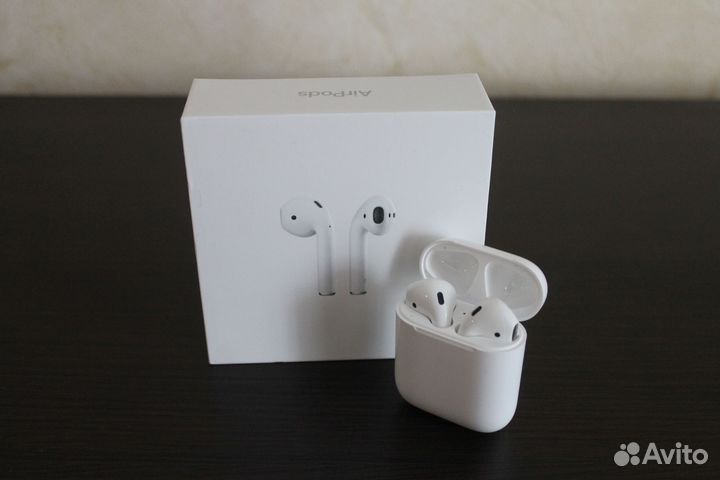 Беспроводные наушники apple airpods 2