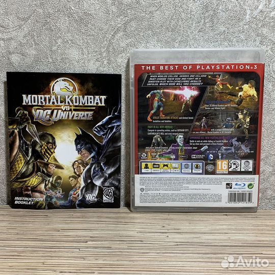 Mortal Kombat vs DC (1-2Игрока) на PS3