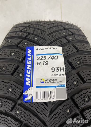 Michelin X-Ice North 4 SUV 225/40 R19 и 255/35 R19