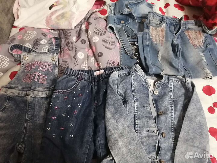 Одежда для девочки на рост 104 - 110