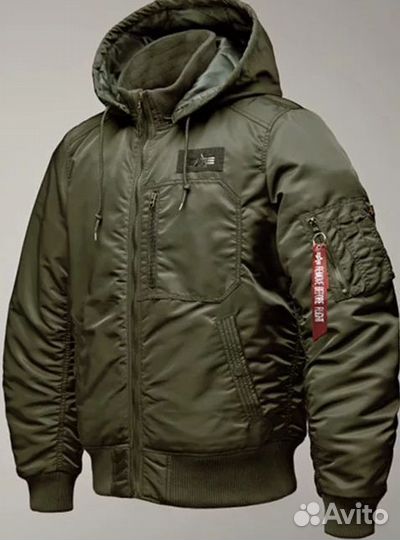 Alpha industries (hoodid RIB) новая размерXl