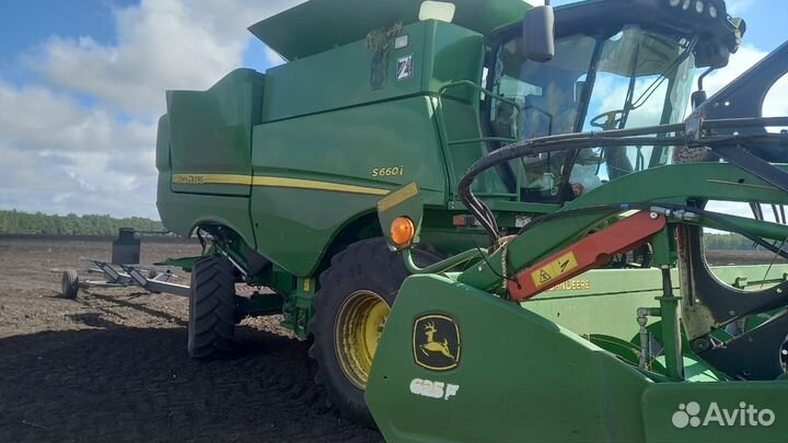 Комбайн John Deere S660, 2017