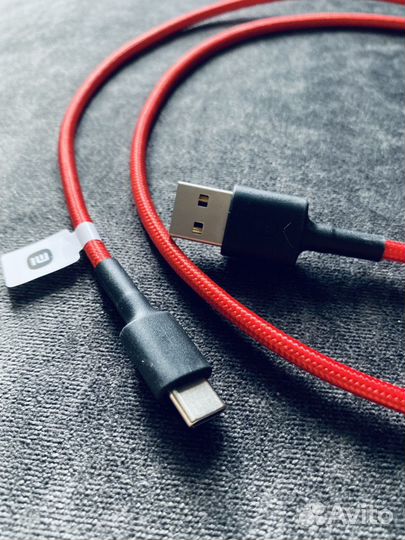 Оригинал кабель usb type c xiaomi mi 1 m