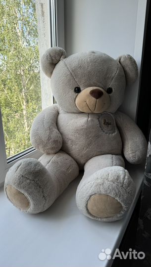 Плюшевый медведь большой мишка 100 см как новый