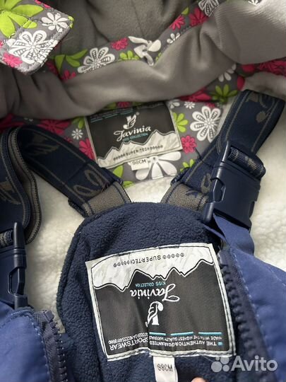 Зимний костюм для девочки