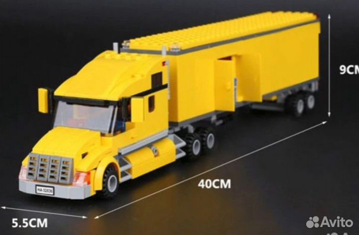 Конструктор Городской Грузовик, Трак (аналог 3221)