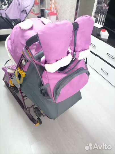 Санки коляска