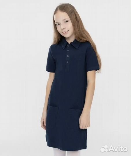 Поло платье р.164