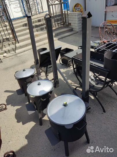 Печь с казаном комплект и по отдельности