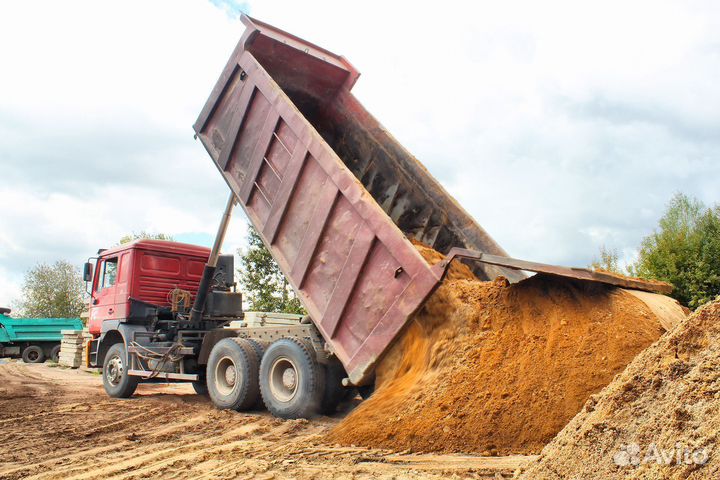 Песок для стяжки