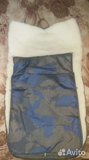 Зимний конверт в коляску