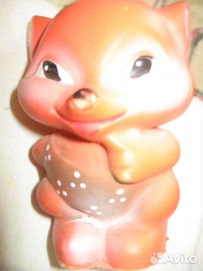 Резиновые пвх игрушки СССР